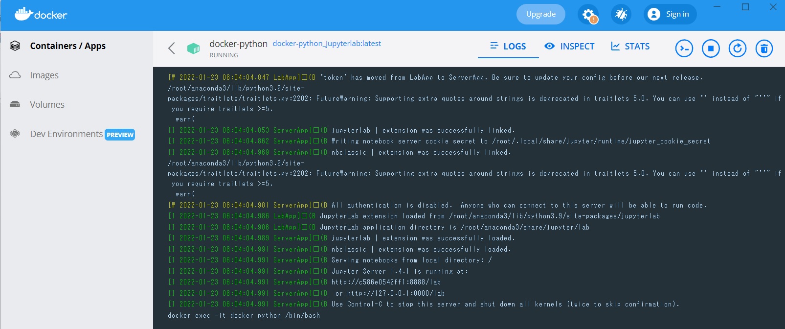 Powershellコマンドでのリモートコンテナ起動と入り方手順整理 | プログラミング学習サイト【侍テラコヤ】